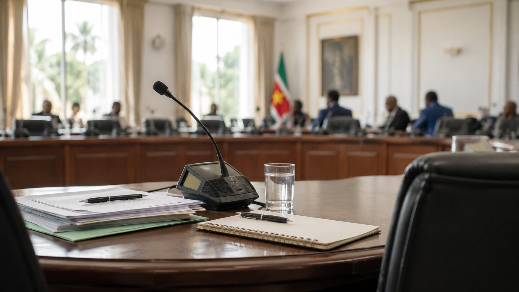 Visual over Surinaamse politiek
